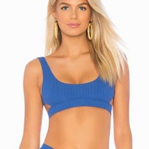 BRAND NEW Bond-Eye Blue Lagoon Rib Top